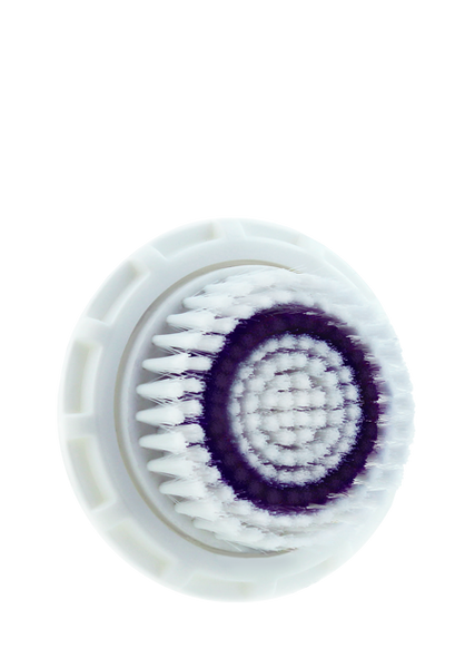 White Antimicrobial Face Brush